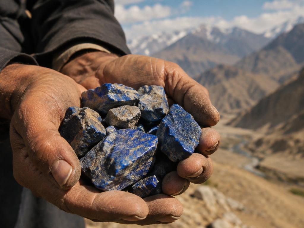 Lapis lazuli – himlens blå sten